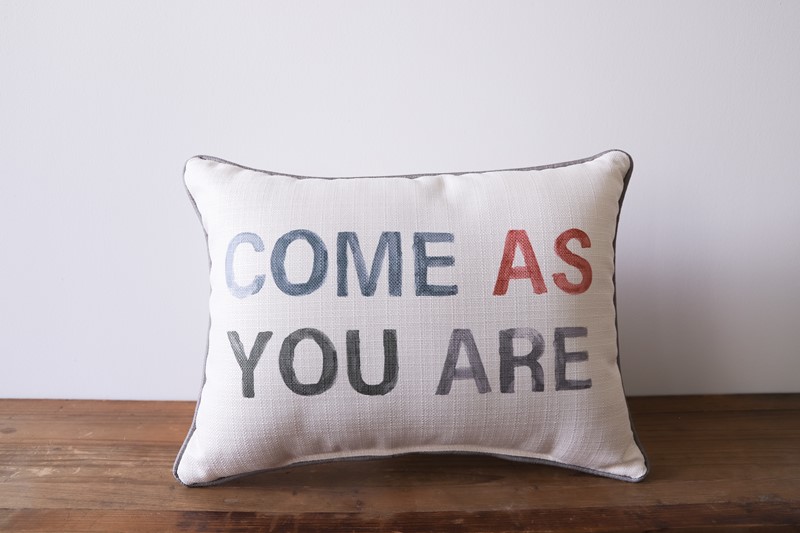 Come As You Are Pillow TXT0811