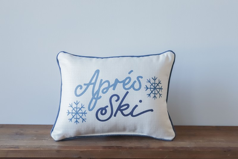 Apres Ski Pillow TXT0867
