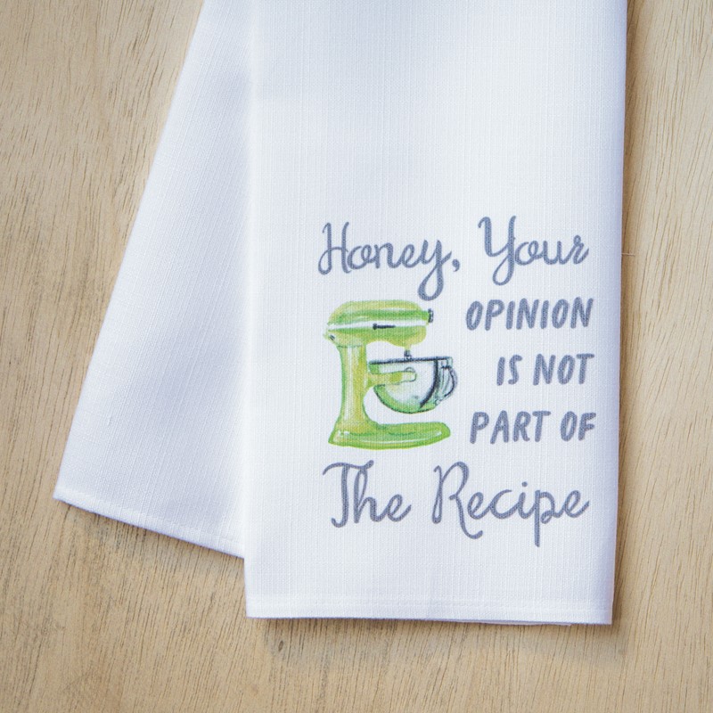 Not Part of the Recipe Tea Towel TXT0856TT