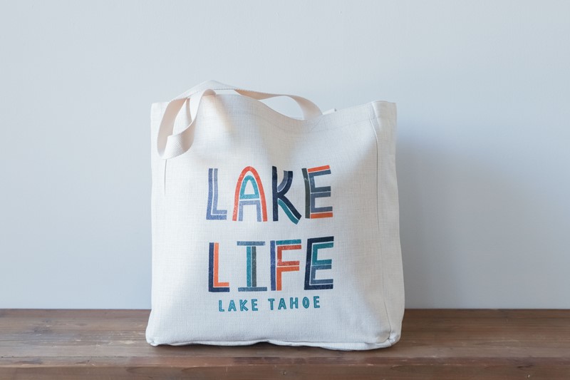 Posterpress Lake Life Tote