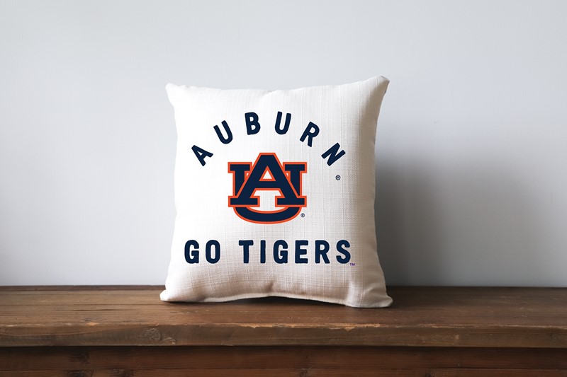 Auburn Collegiate Team Arched Pillow AU0015