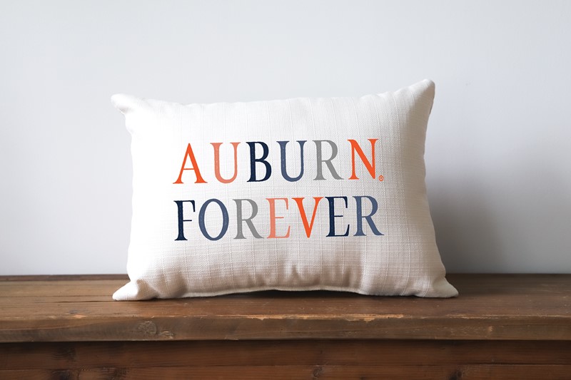 Auburn Mascot Forever Pillow AU0019