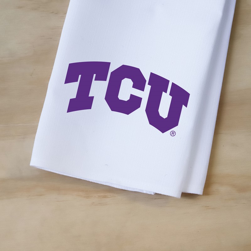 TCU Primary Logo Tea Towel TCU0007TT