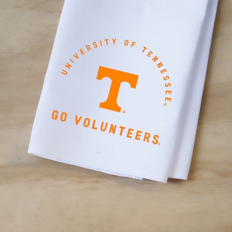 Collegiate Team Arched Tennessee Tea Towel UTEN0011TT