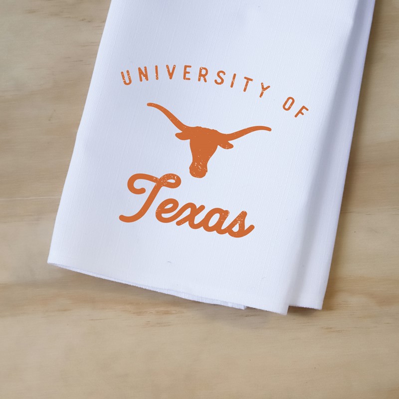 Vintage University of Texas Tea Towel UT0007TT