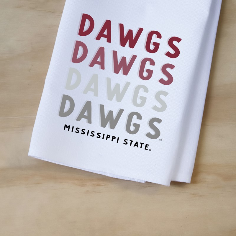 Mascot Gradient MSU Tea Towel MSU0144TT