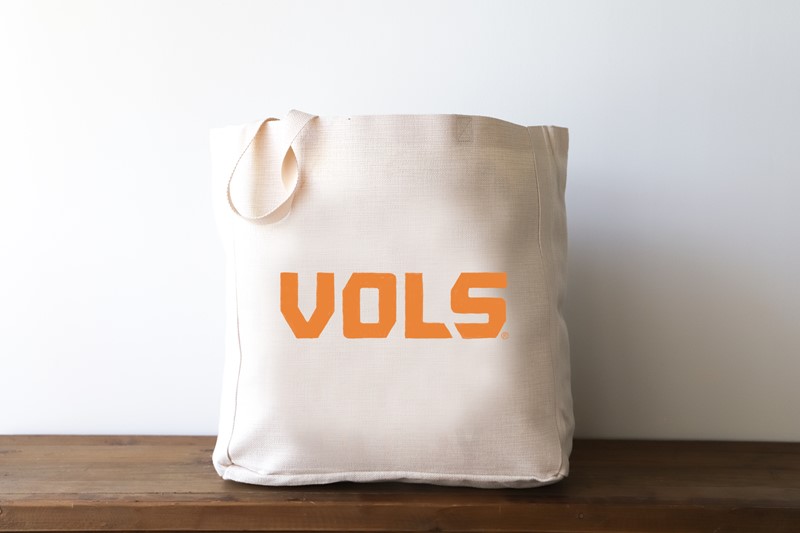 Grunge Collegiate Logo Tennessee Tote UTEN0010BAG