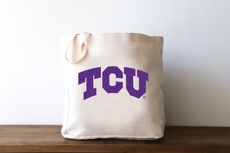 TCU Primary Logo Tote TCU0007BAG