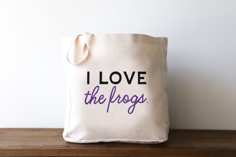I Love the Mascot TCU Tote TCU0016BAG