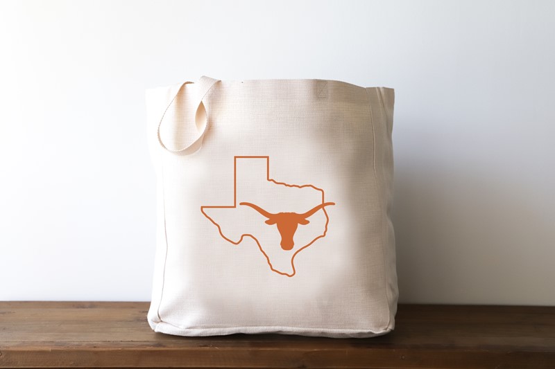Texas Longhorns Outline Tote UT0003BAG