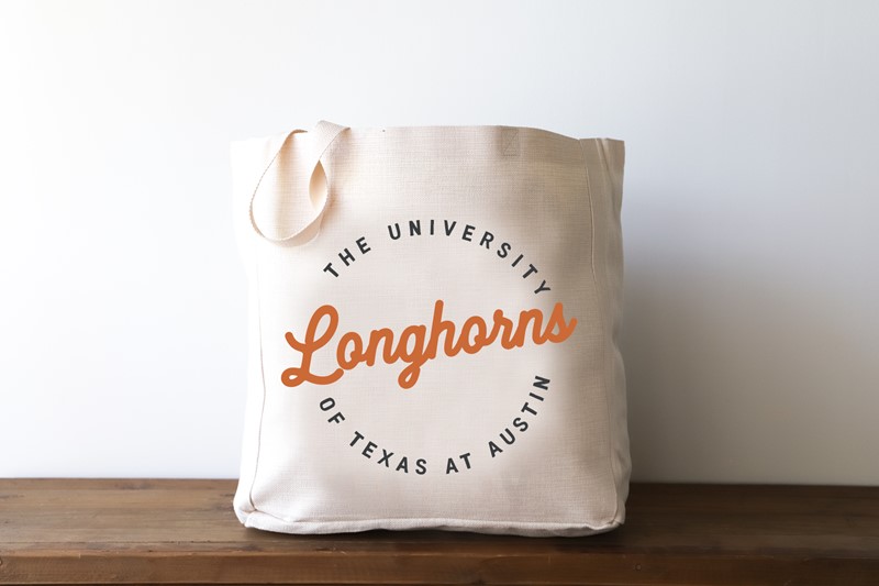 University of Texas Retro Circle Tote UT0009BAG