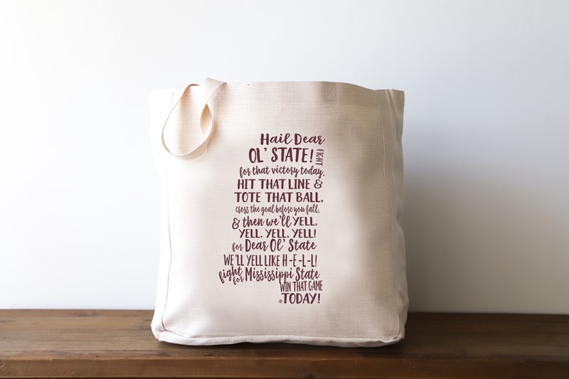 MSU Fight Song Tote MSU0037BAG