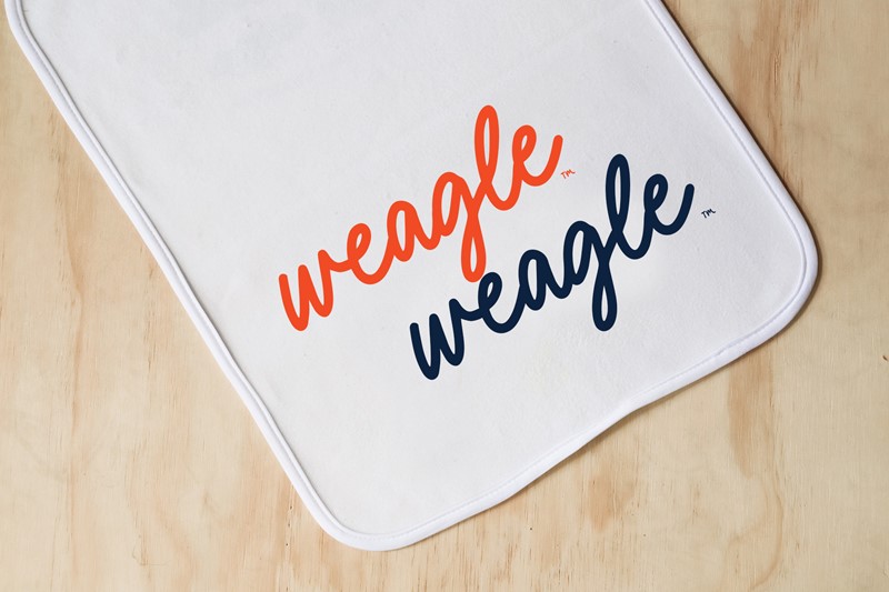 Weagle Weagle Burp Cloth AU0013BC