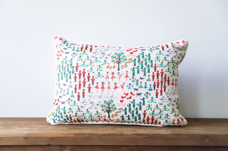 12 Days Of Christmas Pillow | Little Birdie