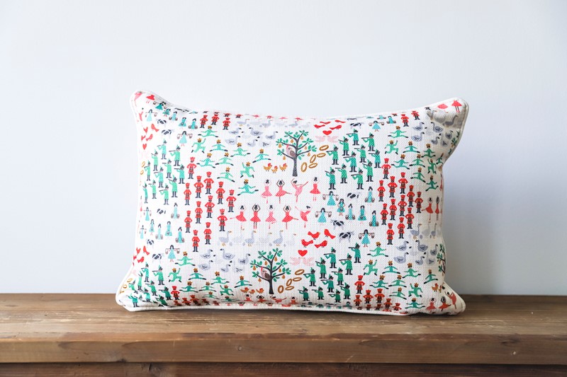 12 Days of Christmas Pillow