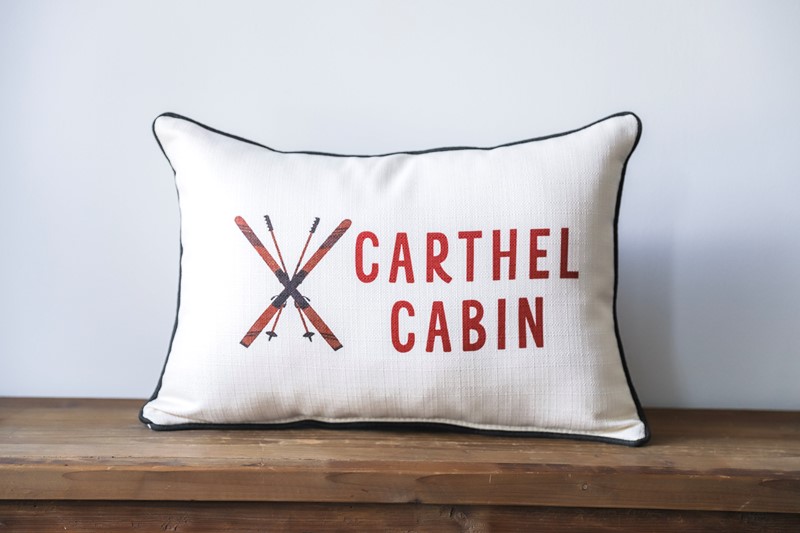 Name Drop Cabin Pillow STE0731