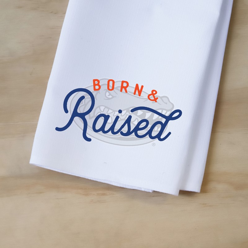 Florida Born & Raised Tea Towel UF0007TT