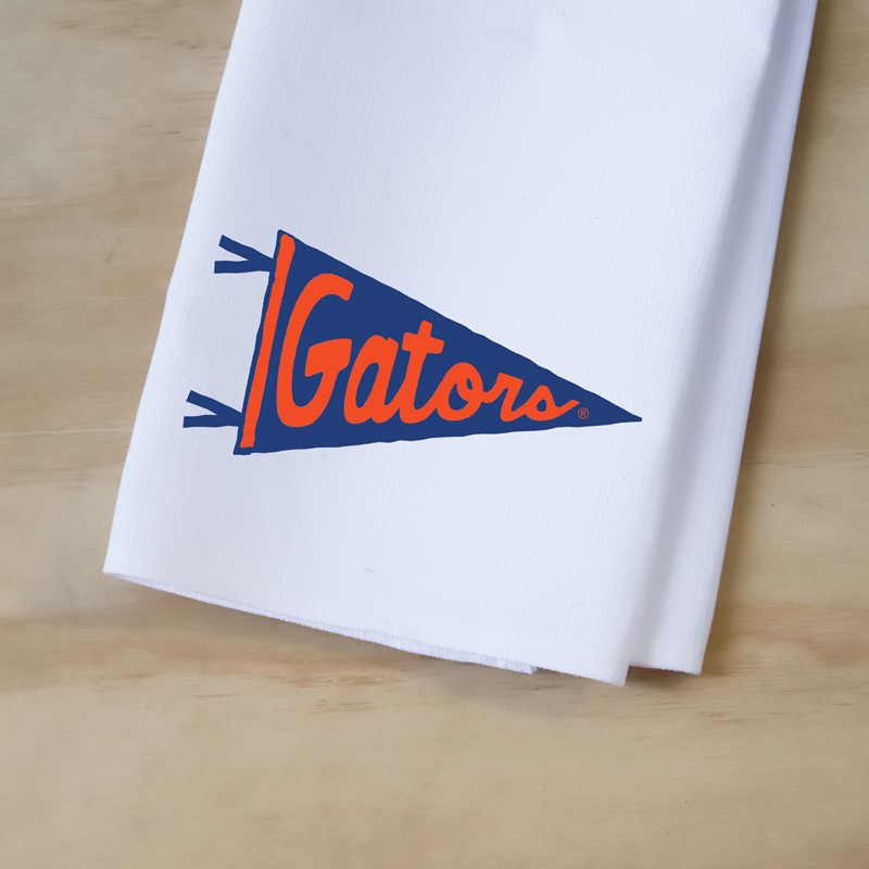 Florida Gators Pennant Tea Towel UF0012TT