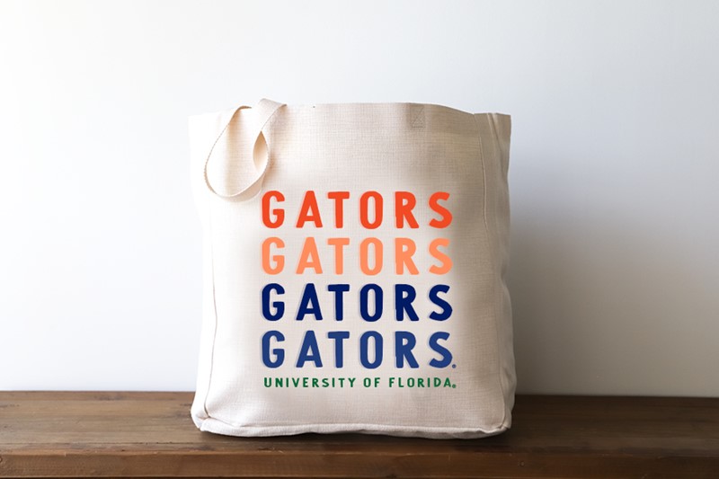 Mascot Gradient Florida Gators Tote UF0006BAG