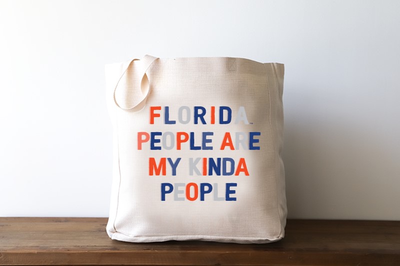 Florida People My Kinda People Tote UF0009BAG