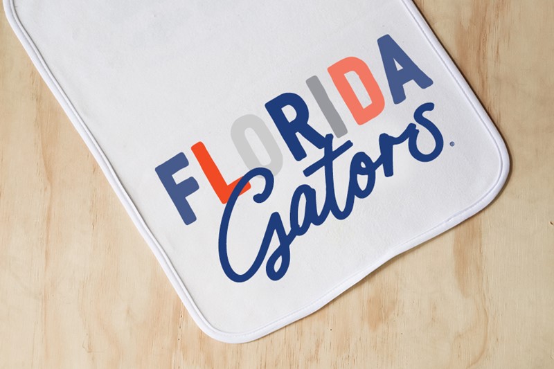 Collegiate Tones Florida Burp Cloth UF0004BC