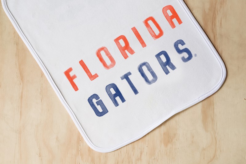 Florida Gators Poster Tones Burp Cloth UF0008BC