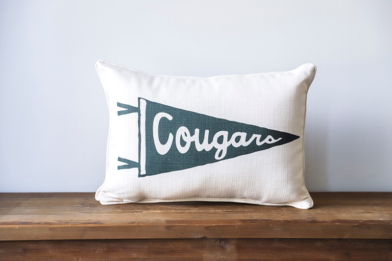 Custom Team Pennant Pillow TXT0879
