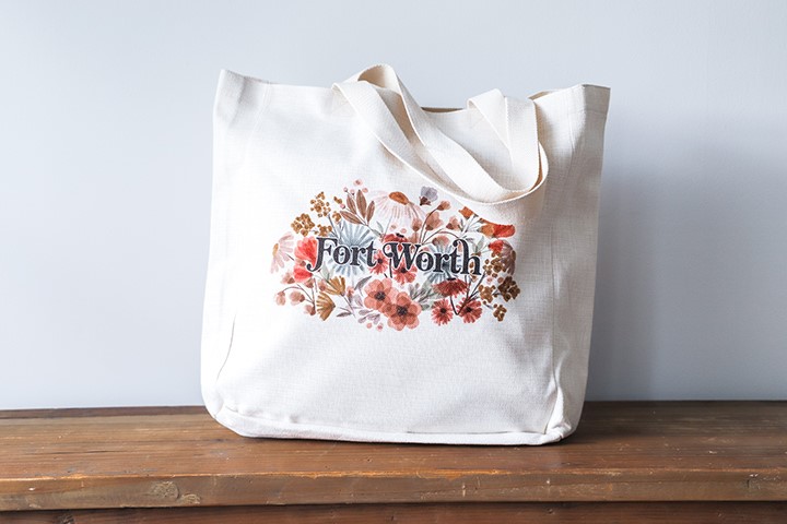 Charming Floral Fall Hometown Tote FAL0127BAG