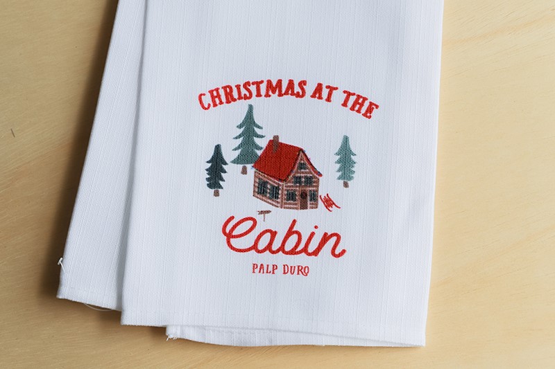 Cabin Dish Towel 