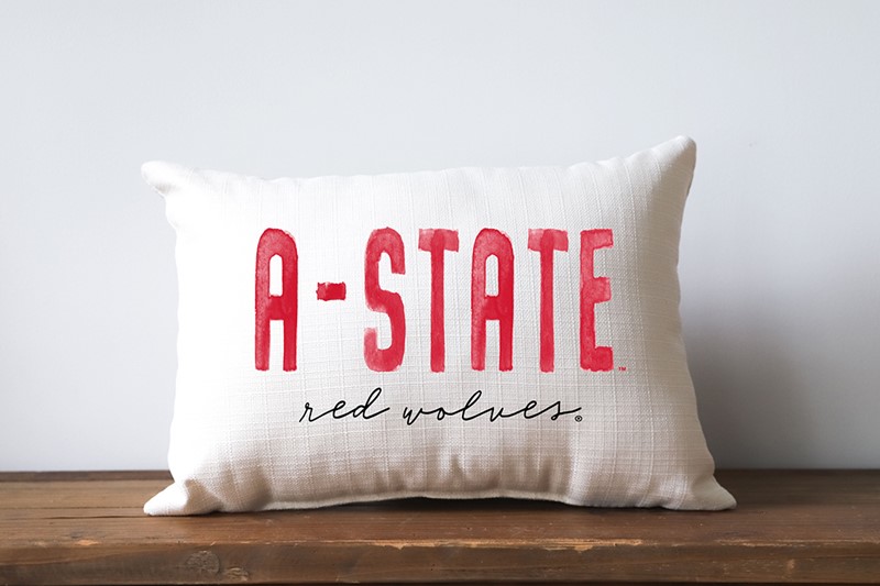 Arkansas State Collegiate Poster Pillow ASU0009