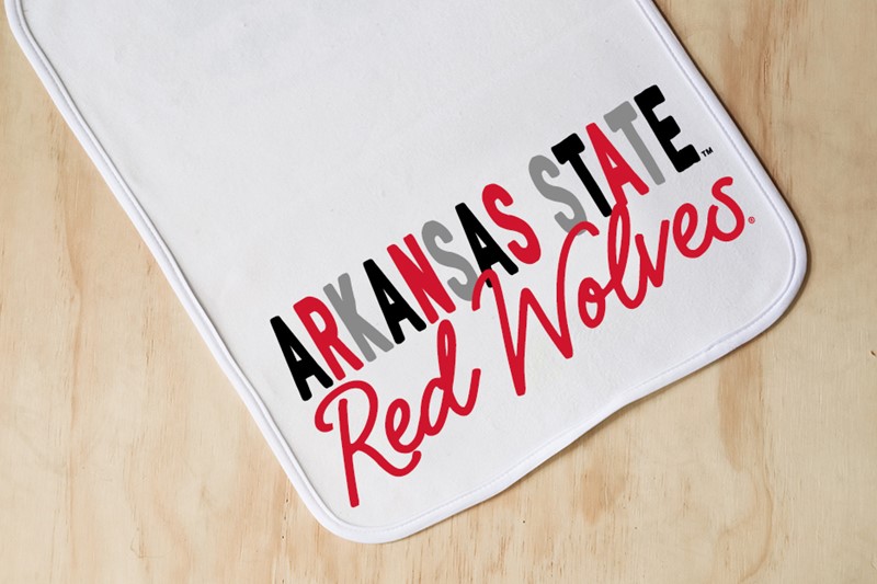 Arkansas State Collegiate Tones Burp Cloth ASU0002BC