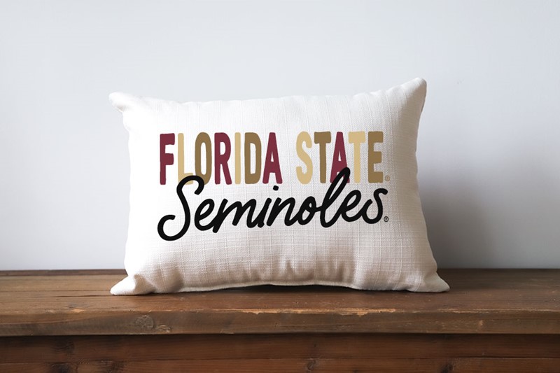 Florida State Collegiate Tones Pillow FSU0009
