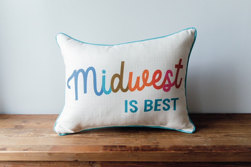Midwest is the Best Pillow STE0747