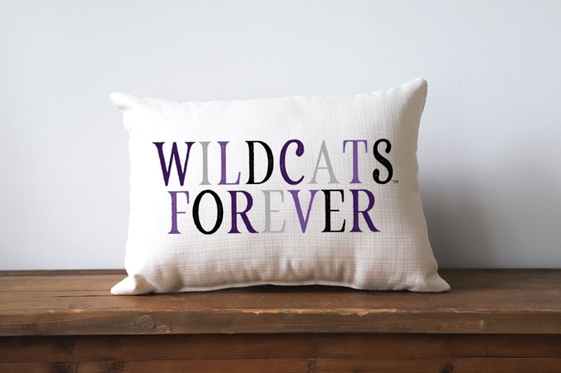Kansas State Mascot Forever Pillow KSU0013