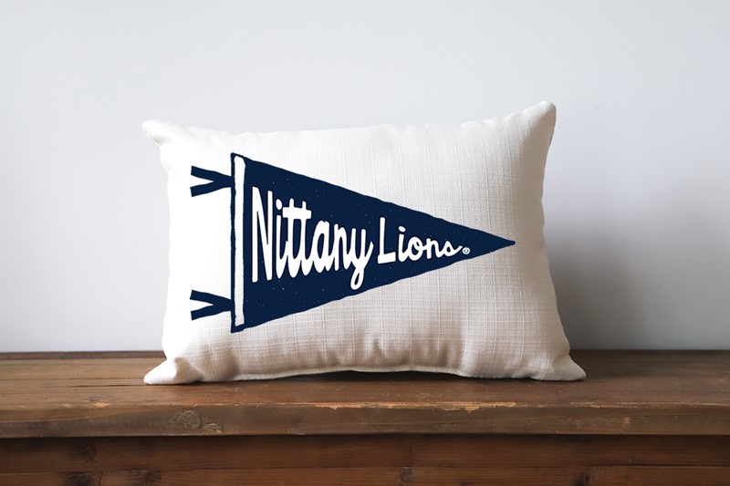 PSU Nittany Lions Pennant Pillow PSU0005