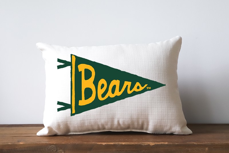 Baylor Bears Pennant Pillow BU0007