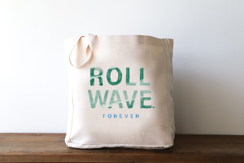 Tulane Watercolor Motto Forever Tote TU0016BAG
