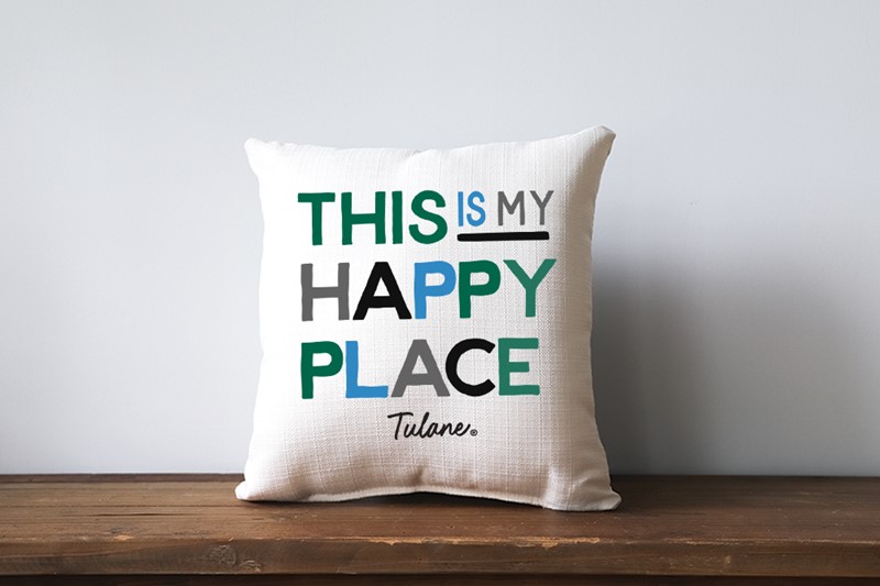Our happy place pillow hotsell