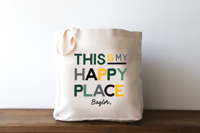 Baylor This is My Happy Place Tote BU0010BAG