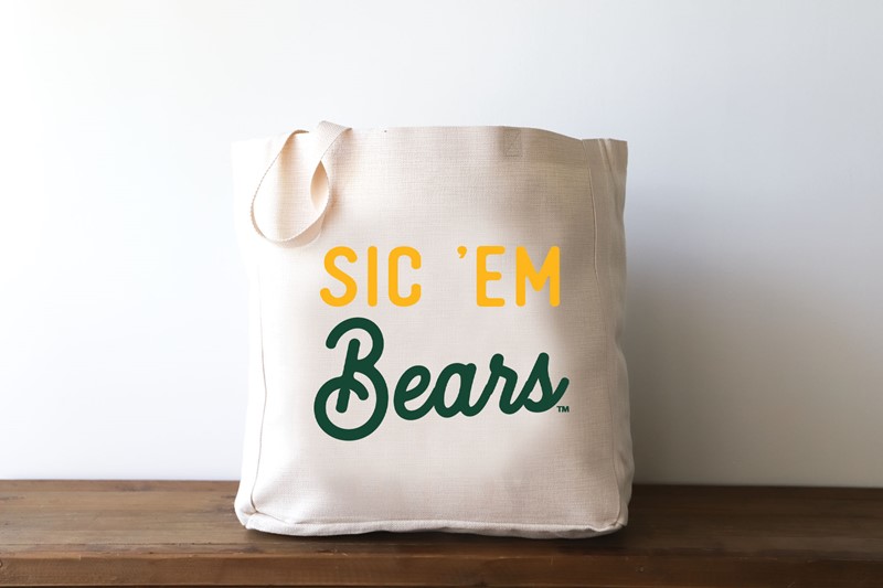 Baylor Sic 'Em Heritage Tote BU0022BAG