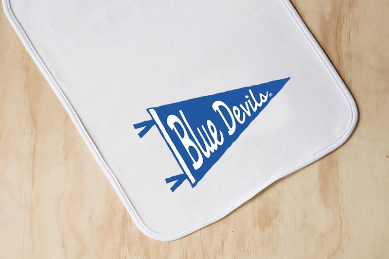 Duke Blue Devils Pennant Burp Cloth DU0007BC