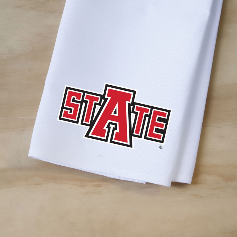 Arkansas State Block A-State Logo Tea Towel ASU0004TT