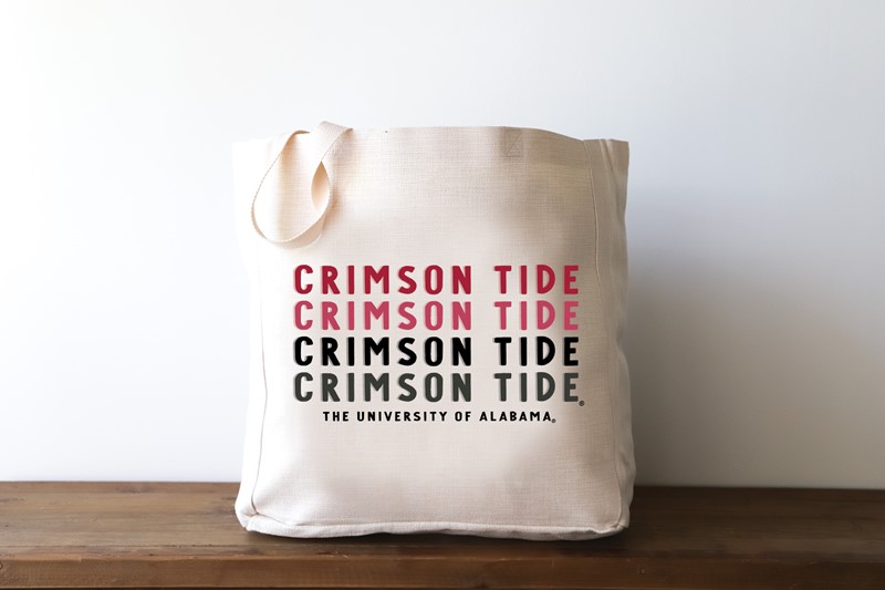 Mascot Gradient Alabama Tote AL0003BAG
