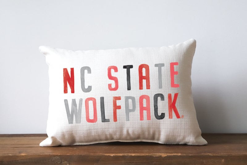 NC State University Poster Pillow NCSU0017