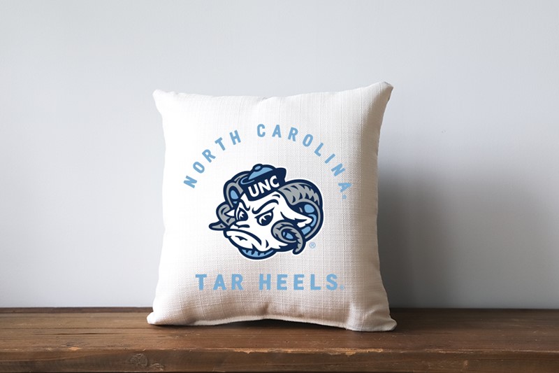 North Carolina Collegiate Team Arched Pillow UNC0007