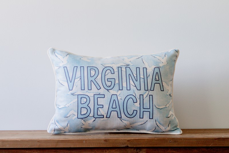 Hometown Seagulls Pillow TXT1015