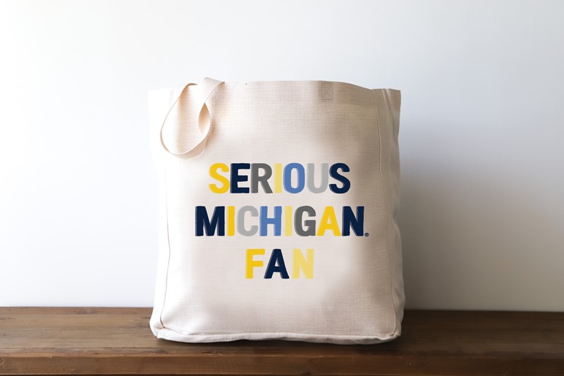 Serious Michigan Fan Tote MICH0018BAG