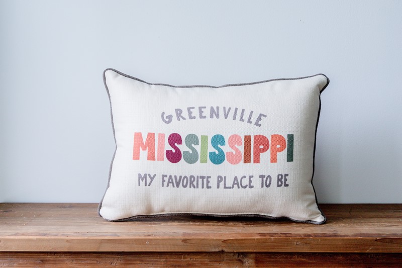 Hometown Favorite Place to Be Pillow STE0776