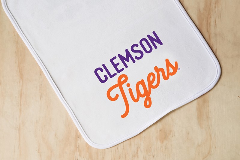 Clemson Tigers Heritage Burp Cloth CU0004BC