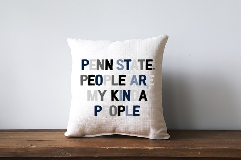 Penn State People are my Kinda People Pillow PSU0025